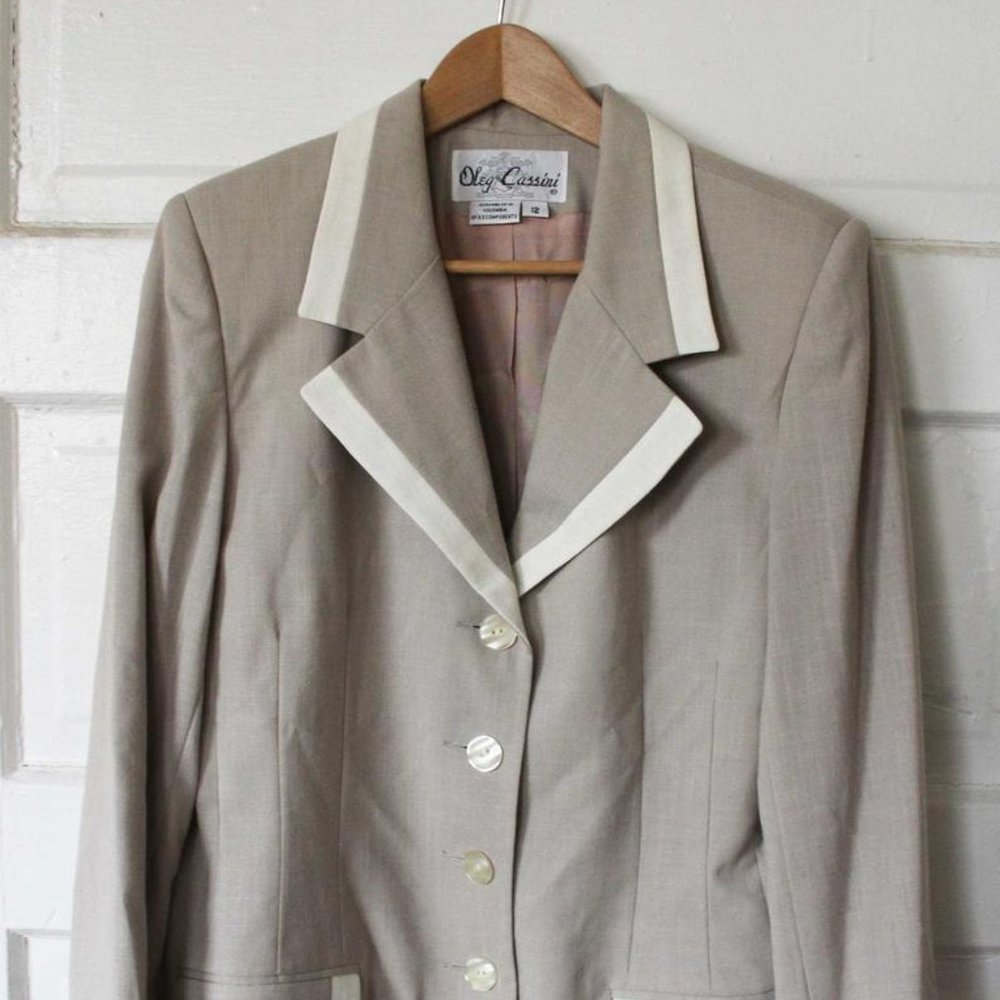 Vintage Oleg Cassini Blazer